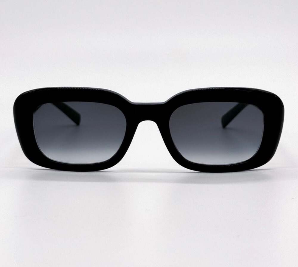 Saint Laurent SL M130 002 Rectangle Sunglasses in Black/Grey